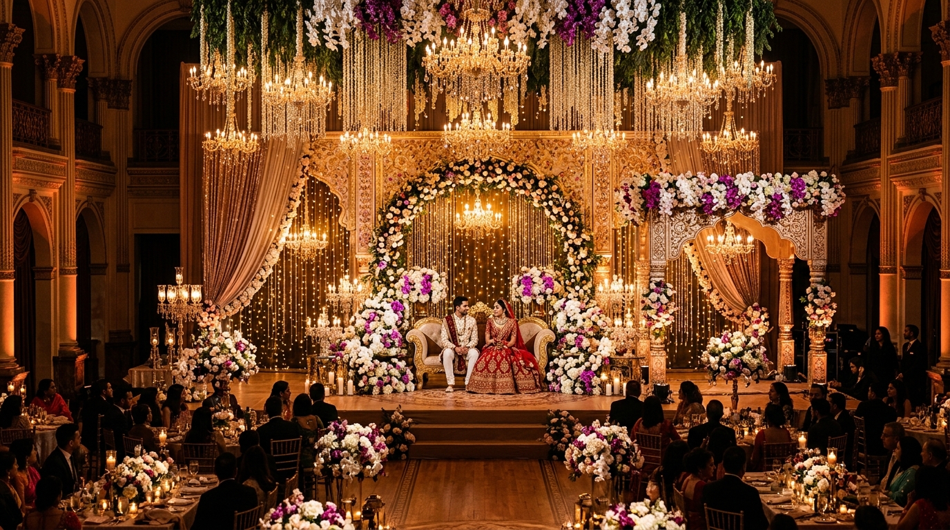 Grand Crystal Sangeet & Reception Gala